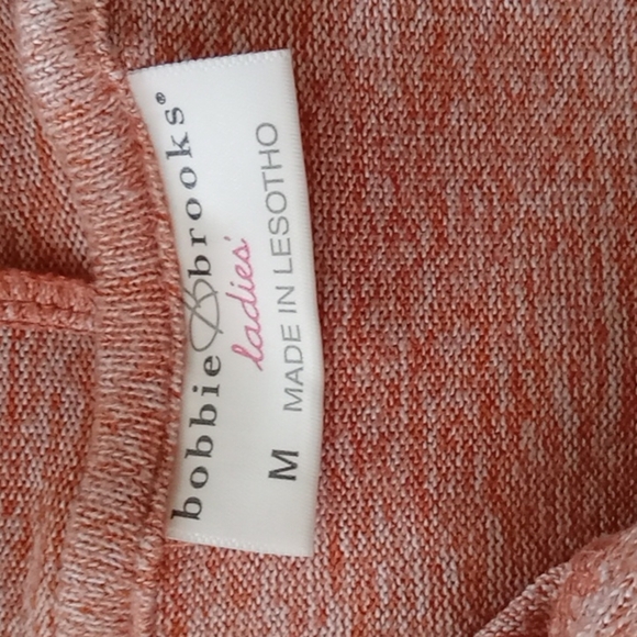 Bobbie Brooks color block lightweight hooded sweater shirt - Picture 3 of 4